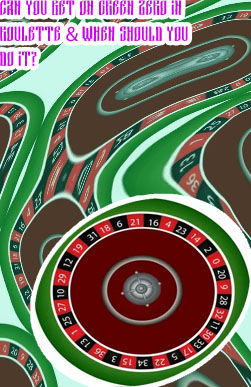 Color of zero on roulette wheel